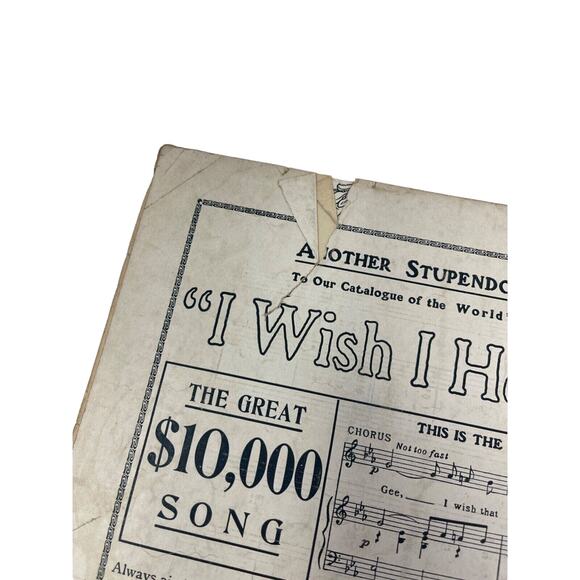 1908 Are You Sincere Sheet Music A Bryan A Gumble Adele Ritchie Vaudeville - Picture 8 of 10